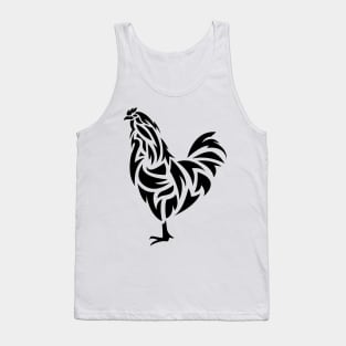 Rooster Tattoo Tank Top